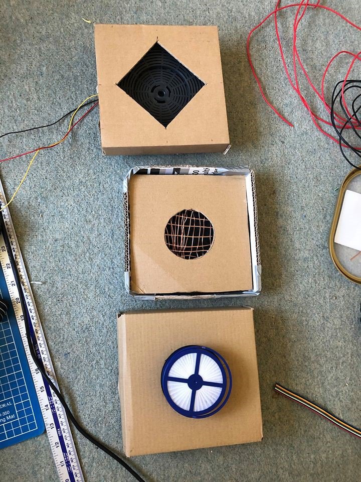 all of the parts are in their places for the prototype