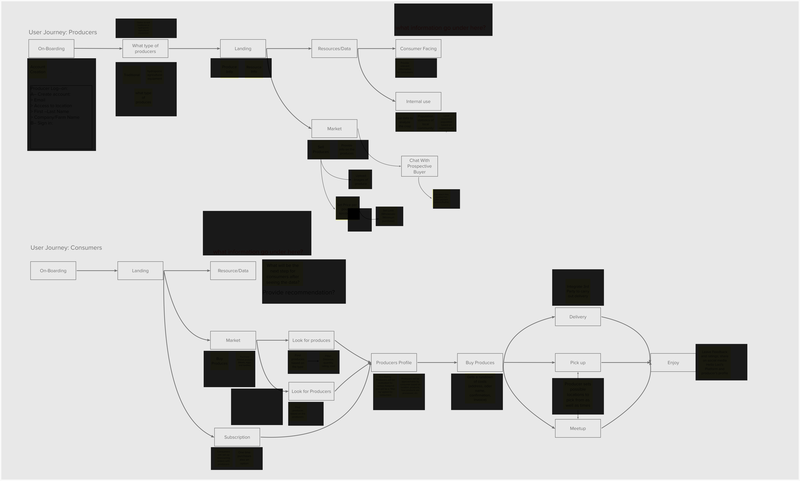 Despite having members from around the world, good old fashion Whiteboarding has allowed us to develop our user experience!