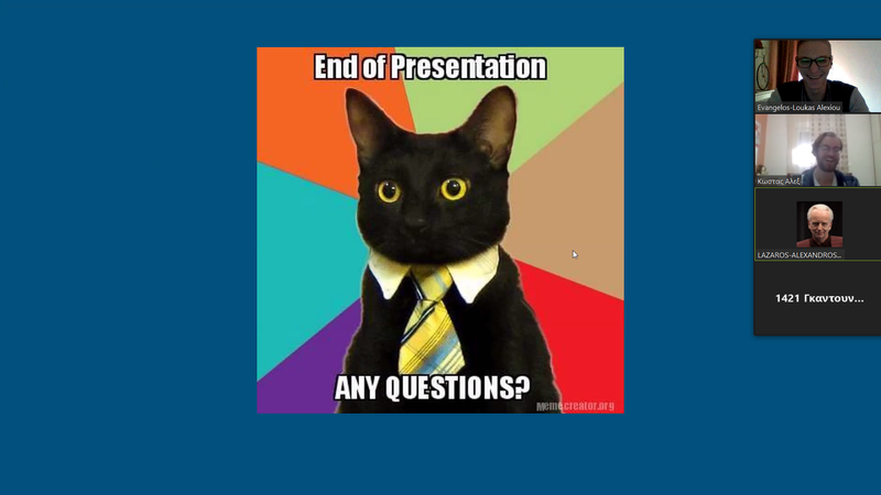 We didn't know how to end the presentation.. :')