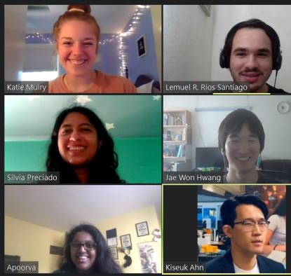 Day 1 planning meeting! We're excited to look at how the presence of beaches and national parks influence COVID-19 spread!