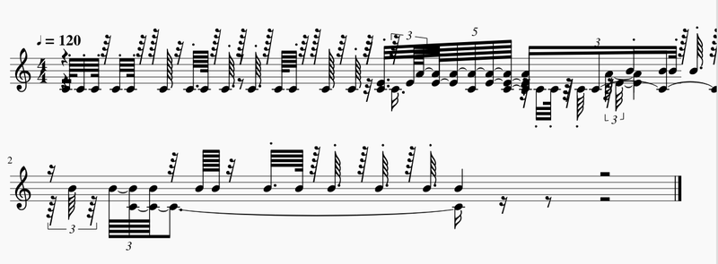 First music from data has been generated!