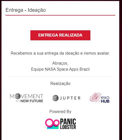 Uhull!! We delivered our first thing!! As we say in Brazil: +1-1