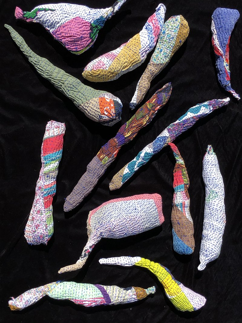 An example of the 'antibodies' sculpture