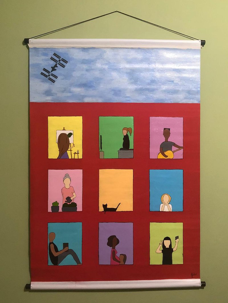 This image inspired our project, as it demonstrated a scene that became common in the quarantine.