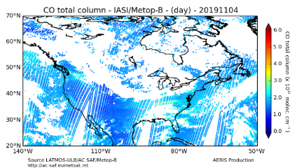 4th November 2019 CO emission