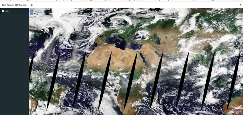 We got MODIS data deployed in a webapp.