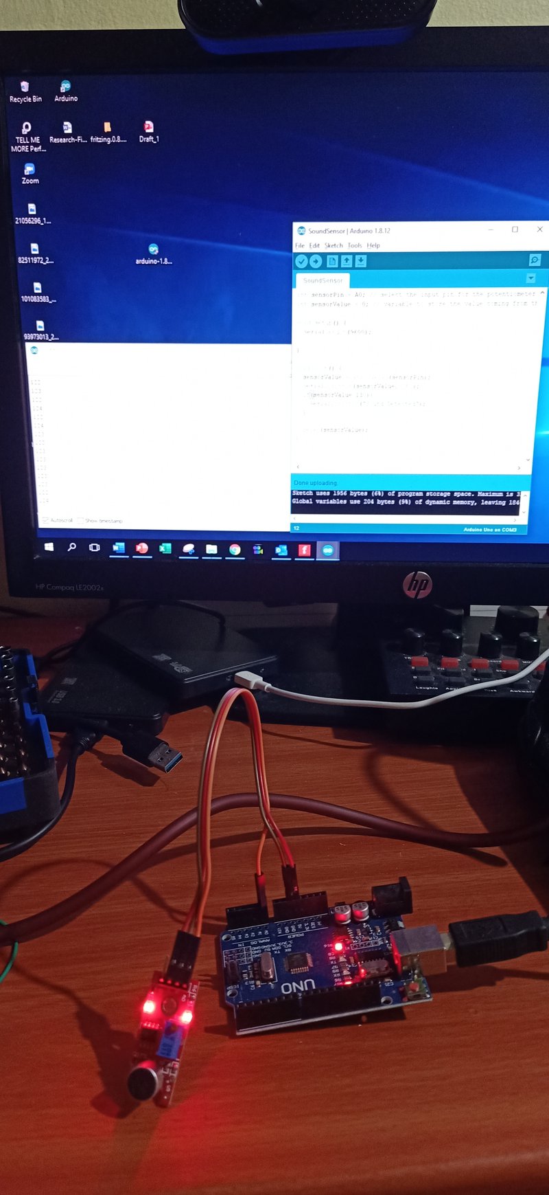 Testing The First Sensor!