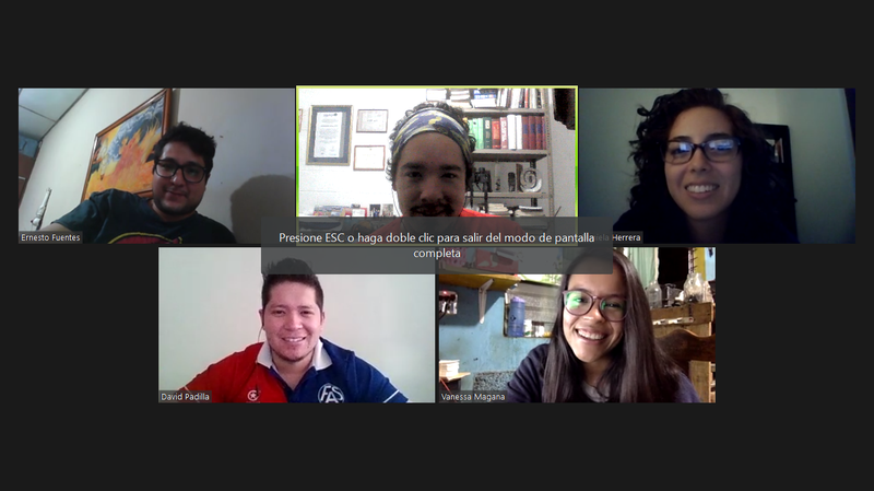 In the fifth meeting we showed more advances of the project.