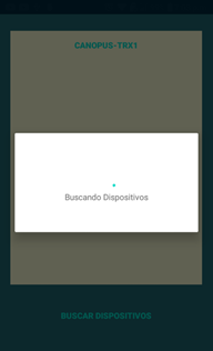 Figure 12: Scanning for Bluetooth devices.