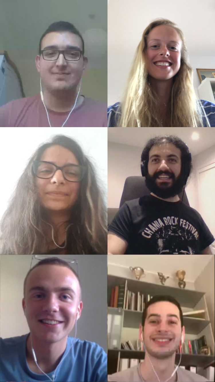 The last meeting before the start of the hackathon 