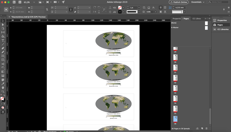 Work in progress from my Flipbook template