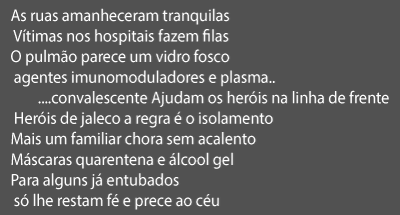 Text of one of the poems, which one of the people in our team interpreted