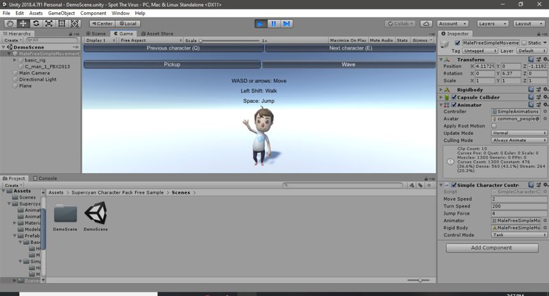 Say Hi to Timmy... Our game Avatar!