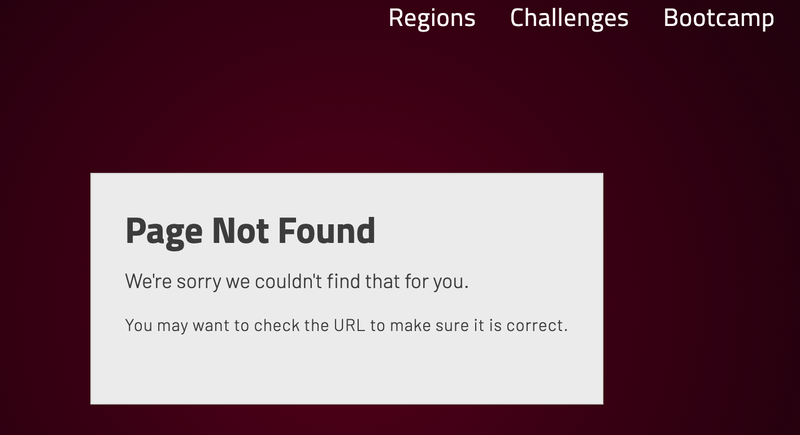 Wondering why we can find the page while the link is at here. But If we copy link to chrome. it works!