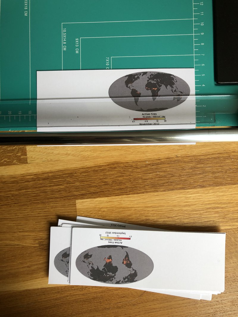 I love the sound of the paper being cut