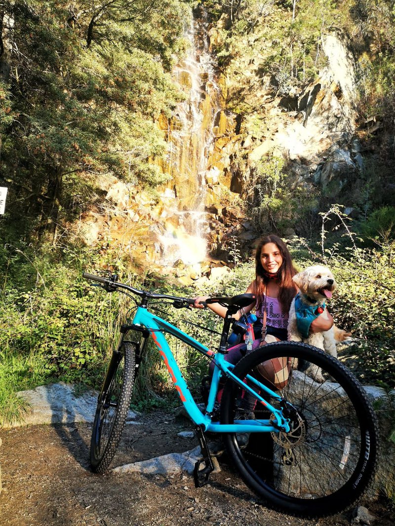 Meet Carolina. She's is a 28 YO Civil Industrial Engineering Mayor dedicated to the management of Innovation Projects. She enjoys playing with her dog, trekking, riding her bike and digital painting! She's the brain behind our designs.