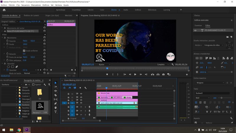 Editing the video, 30 seconds!!!!
