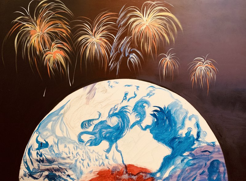 Happy new year earth! WIP.