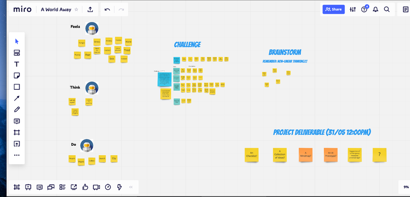 Think, think, think...