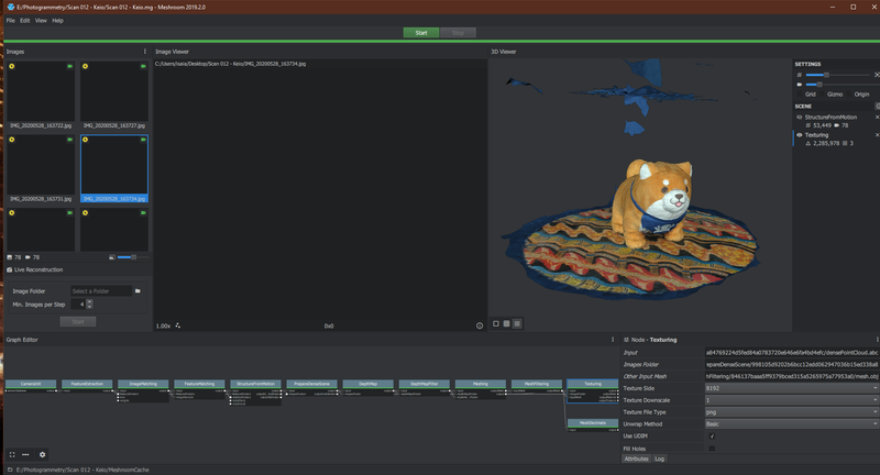What was previously a rough sketch then became an animated avatar!!