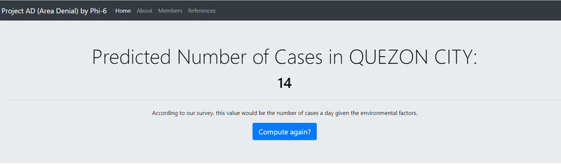 What did we use on our prediction model? Hint: starts with R.