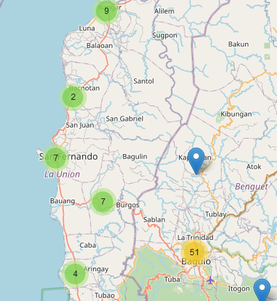 MarkerCluster plugin optimizing the output of all our data points! Performance has improved significantly. 10/10 Leaflet plugin.