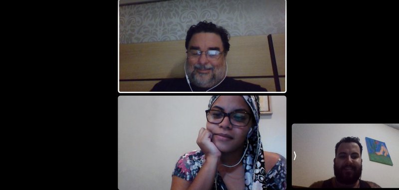 second mentoring with mentor Haroldo and team this afternoon